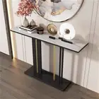 Super Firm Console SideTable Decorative Accent Table DisplayTable Sintered Stone
