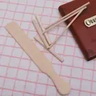 4 Pcs Pancake Wooden Rake Crepe Spreader Cooking Utensils for Pancakes Baby
