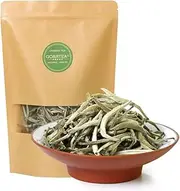 GOARTEA 250g / 8.8oz Premium Silver Needle White Tea - Baihao Yinzhen Chinese Silver Tips Loose Leaf White Tea