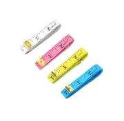 GDMINLO 4 Pack Soft Tape Measure Double Scale Body Sewing Flexible Tailor Cra...