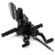 Kawasaki Z1000 Z 1000 ABS Ninja 2014-2016 Gilles VCR Black Adjustable Rearsets