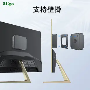 5Cgo【含稅】全新迷你mini主機GK2微型桌上型電腦四核J4105雙HDMIHTPC客廳家用桌電整機Win11/10