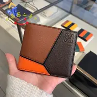 在飛比找蝦皮購物優惠-茜茜二手 LOEWE Puzzle Bifold Coin 