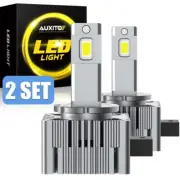 4 PCS D1R D1S LED Light Bulb 1:1 Size Hi/Lo Beam 6500K White 500% Brighter T (for: Volvo)
