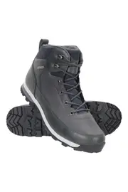 Pilgrim Mens Leather Waterproof Outdoor Boots