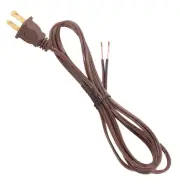 B&P Lamp Clear Gold, 18/2 Plastic Covered Lamp Cord Sets