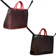 Ozoffer Car Net Pocket Handbag Holder Between Seat Side Gap Storage Mesh Organizer Bag