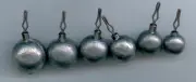 25 of 3/8 oz lead round drop shot weights ( BALL STYLE )