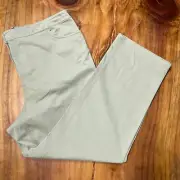 NEW Eileen Fisher Women's Pants 2X Chino Casual Career Cotton Tencel Straight K1