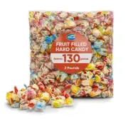 Arcor Fruit Filled Candy - Hard Bulk Candy - 2 Pounds Approx 130 - Candy Vari...