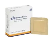 365 Self Adhesive Silicone Foam Wound Dressing Pad 10 x 10 cm - Pack of 10