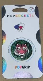 PopSockets Phone Grip Stand WILD TIGER - POPGRIP PopSocket