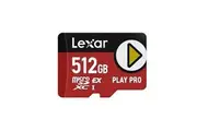 Lexar PLAY PRO 512GB MicroSDXC Express Card [LMSXPS0512G-BNNNG]