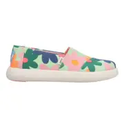 TOMS Alpargata Mallow Floral Slip On Womens Size 5.5 B Sneakers Casual Shoes 10