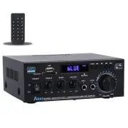Bluetooth 5.0 Amplifier Stereo Home Audio Amp 300Wx2 Dual Channel Speaker Amp...