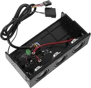 BELLIFFY Practical Stereo Surround Speaker for PC Front Panel Easy Installation Lower Resistance Computer Case Accessory for Enhanced Audio Experience