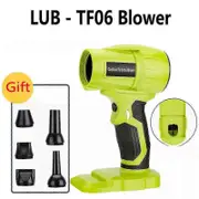 350W Cordless Jobsite Leaf Blower For Ryobi 18V Violent Blower Turbo Jet Fan