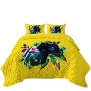 Tropical Vibes Panther Coverlet