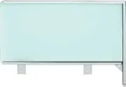 1958 Bel Air 2 Door Hardtop Door Glass Assembly With Tinted Glass; RH