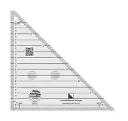 Creative Grids 45 Degree Half-Square Triangle Sewing & Quilting Ruler CGRT45
