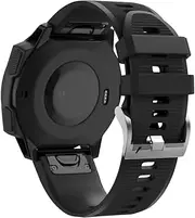 [MGTCAR] 26 22 20mm Official Silicone Watchband for Garmin Fenix 7 7X 6 6X Pro 5 5xPlus 3HR 935 Smartwatch Wrist Strap Waterproof Easyfit
