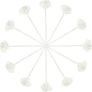 12Pcs Aroma Refill Sticks for Diffuser Rattan Flower Aroma Sticks for for Home Fragrance Decor