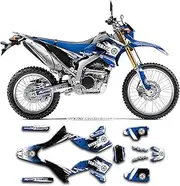 Kungfu Graphics Custom Decal Kit for WR250R 2008 2009 2010 2011 2012 2013 2014 2015 2016 2017 2018 2019 2020，Blue, YMW25RX0819033-KO