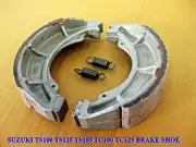 Fit SUZUKI TS90 TS100 TS125 TS185 TC100 TC125 BRAKE SHOE 1 SETS [as970]