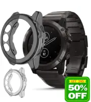 For Garmin Fenix 7s/7/7x 6/6S/6X Pro 5s/5/5x Protector Case Cover TPU Shell