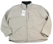 Carhartt Super Dux Relaxed Sherpa Lined Jacket Men's Size 2XL Tall OJ5001M 2XLT