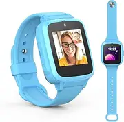 Pixbee Kids 4G Video Smart Watch with GPS Tracker - Smartwatch with Voice and Video Calls, Geofencing, and Real-Time Location - Ideal Kids Smart Watch - Blue