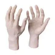 2 Pieces Hand Model Halloween Fake Hands Mannequin Hands
