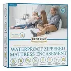 Rest Line Premium Waterproof Zippered Mattress Encasement Full/Double Size 54...