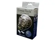 3D Black Skull Crystal Puzzle