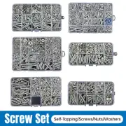 Household Self-tapping Screw Nut Gasket Box Set Multi-purpose Screw Box set AU