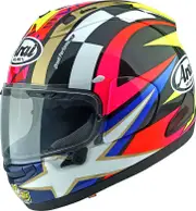 Arai RX-7V Evo Schwantz 30, full face helmet , color: Black/White/Red/Blue , size: L