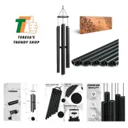 Large Wind Chimes for Outside - 48'' Deep Tone Wind Chimes, Memorial, Sympath...