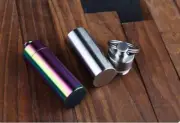 Stainless Steel Waterproof Case Box EDC Small Portable Pill Holder Storage Box