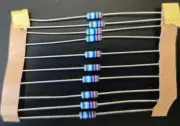 10pcs 19.6k ohm 1/4W 1% Metal Film Precision Axial Resistors ~ NEW ~