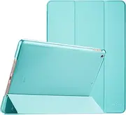 ProCase iPad 10.2 Case 9th Gen 2021/ iPad 8th Gen 2020/ 7th Gen 2019, Slim Stand Hard Back Shell Protective Smart Cover Case for 10.2 Inch iPad 9/8/7 -Aqua