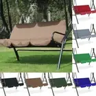 Waterproof Replacement Swing Seat Cover Garden Yard Chair Cushion 3 Seater NEW