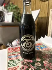 VTG 1981 COCA-COLA 75TH ANNIVERSARY BOTTLE OF COKE FULL UNOPENED