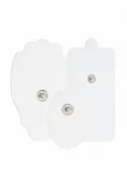 ElectroShock - E-Stim Replacement Pads 3 x 2 Piece Set White (ELC008WHT)