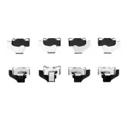 Dynamite Friction Disc Brake Hardware Kit for Ford 340-54062 (for: Ford)