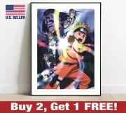 Naruto Poster 18" x 24" Print Anime Wall Art Shippuden 4