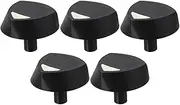 SiaBiced 5Pcs Knobs for Gas Cooktop Stovetop Kitchen Countertop Fashion for 72731