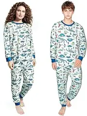 [HYCLES] Matching Family Pyjamas Set - Matching Sets Dinosaurs PJs for Couples, Women, Men, Teens, Kids Lounge Wear Christmas Pyjamas