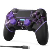 Wireless Controller for PS4/Pro/Slim Consoles, Game Controller with 6-Axis