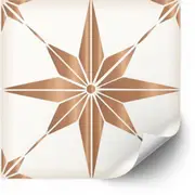 [Namly Design] Tiles Sticker - Backsplash Brown Peel and Stick Tile / 24 pcs