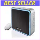 Adjustable Volume Wireless Doorbell & Push Button with Powerful Halo Light
